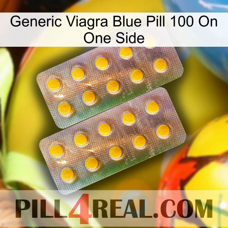 Generic Viagra Blue Pill 100 On One Side new10